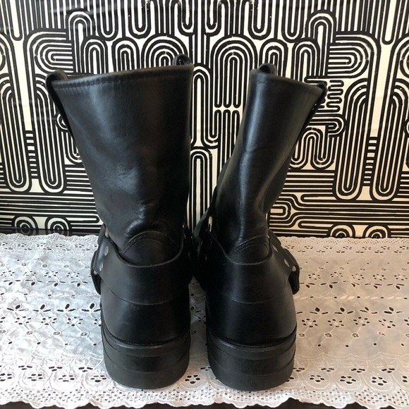 Frye Black Leather Boots - Picture 7 of 9